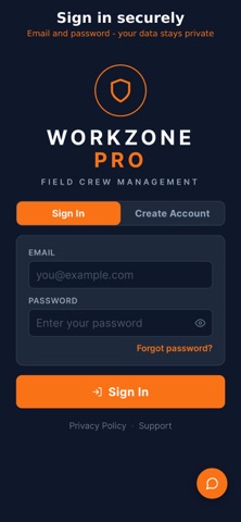 Workzone Pro screenshot