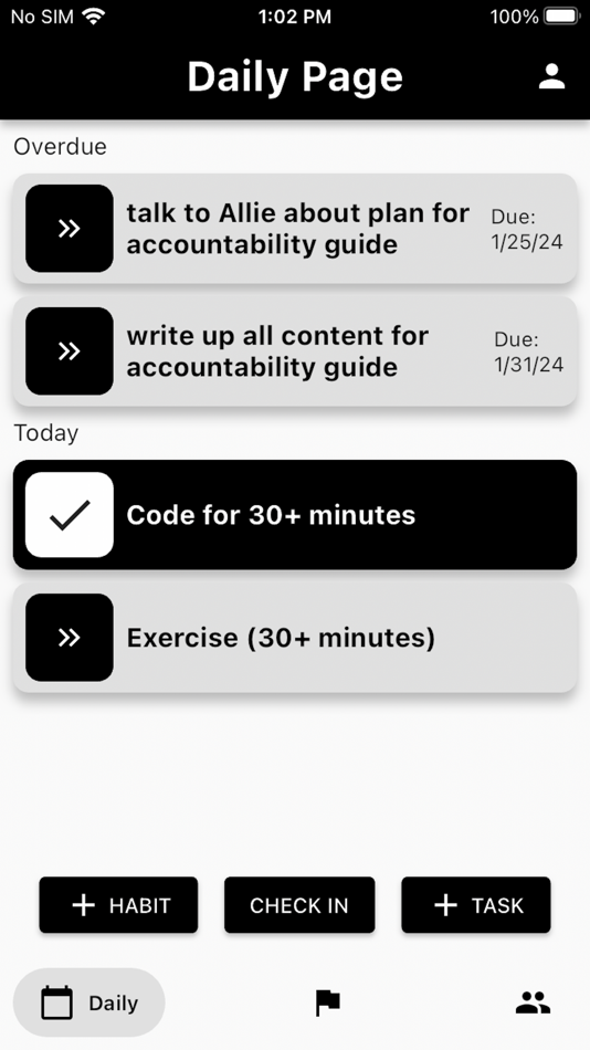 #3. Lattis: Goal/Habit Tracker (iOS) By: Page Fam Designs, LLC