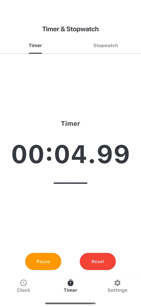 ms clock - millisecond clock - Lifestyle App | MWM