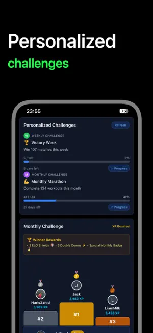 League of Fitness - Ranked screenshot 4
