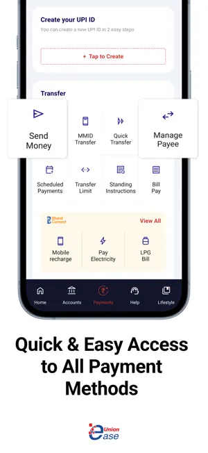 Union ease - Mobile Banking screenshot 2