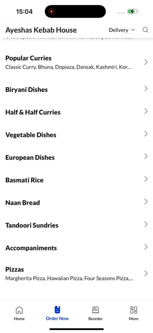 Ayeshas Kebab House screenshot 3