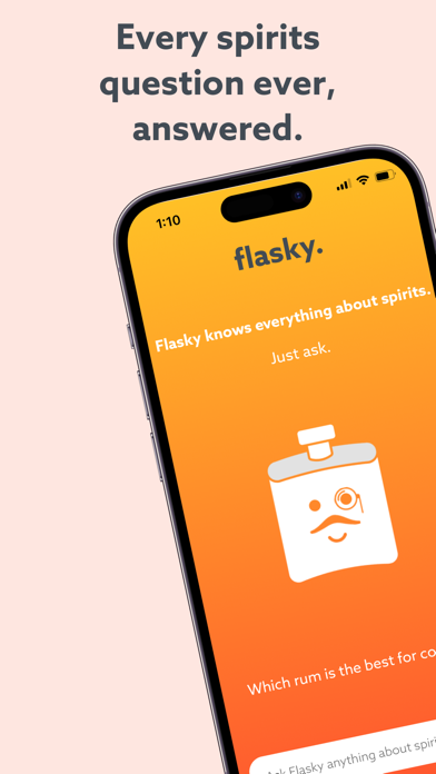 Flasky: Liquor Recommendations Screenshot