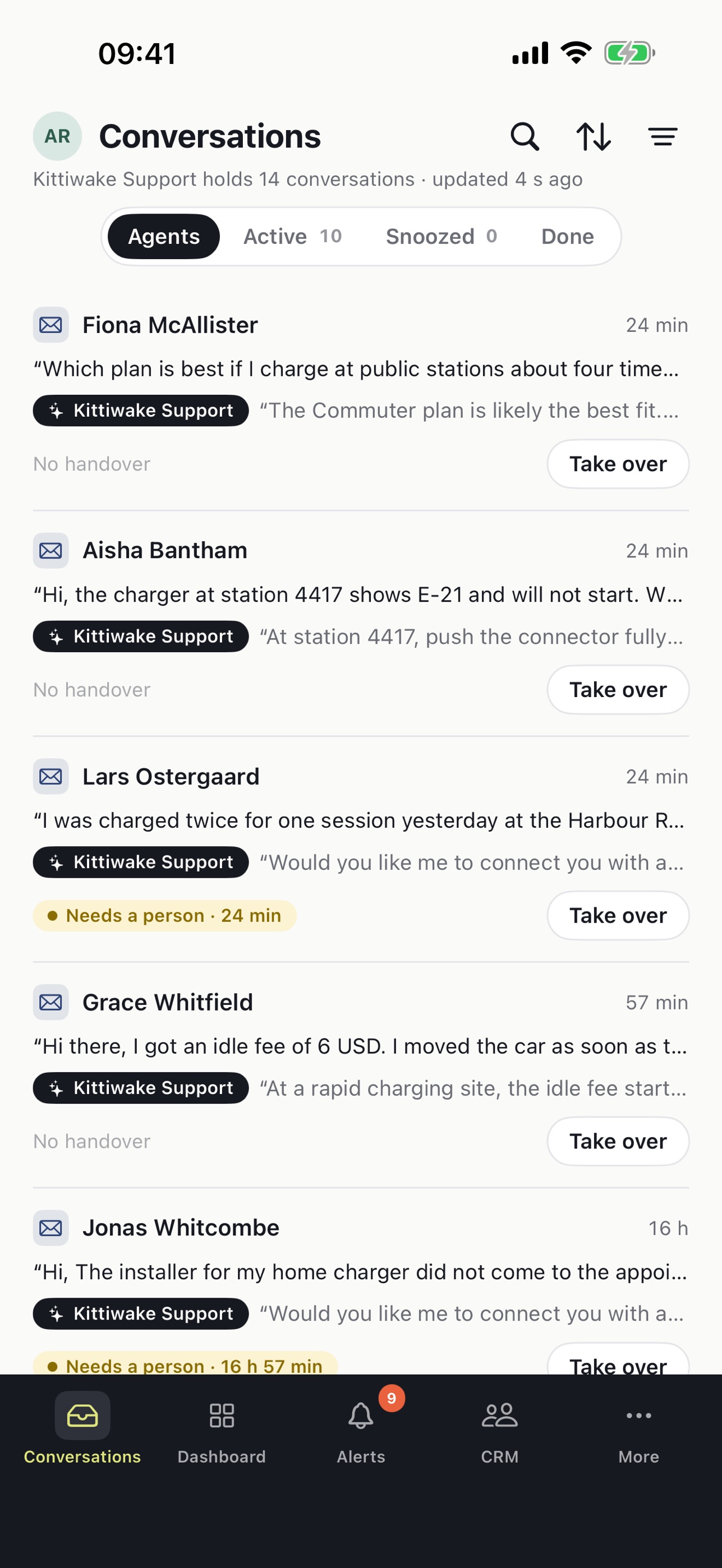 Screenshot 3 of Atender App