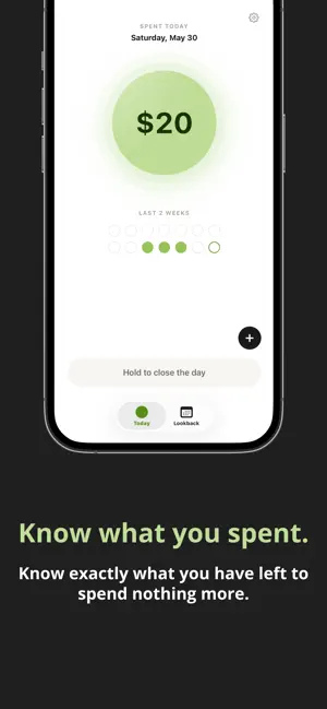 Dot: Daily Budget Tracker screenshot 1