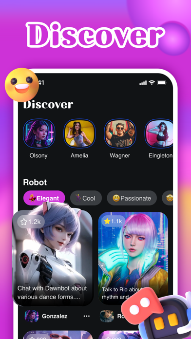 Boove -Live chat &Call friends Screenshot
