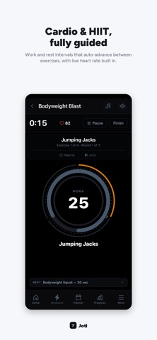 Joti - Workout tracker Screenshot 5 of 8