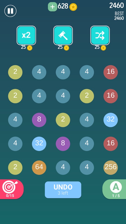 #9. MergeNum: Match Line (iOS) 由: Aziza Rahman