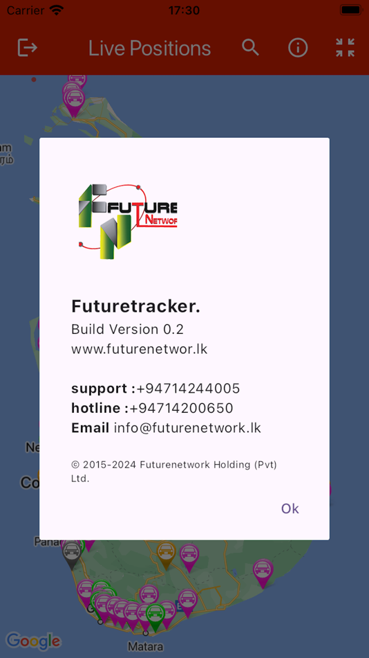 #3. Future Tracker (iOS) Podle: Future Network Holdings (Private) Limited