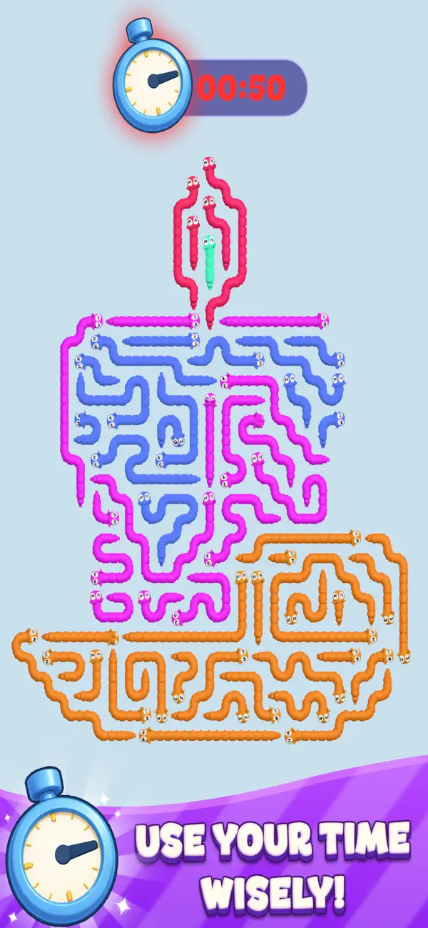 #6. Worm Arrow: Maze Puzzle (iOS) By: Thanh Nhan Vo