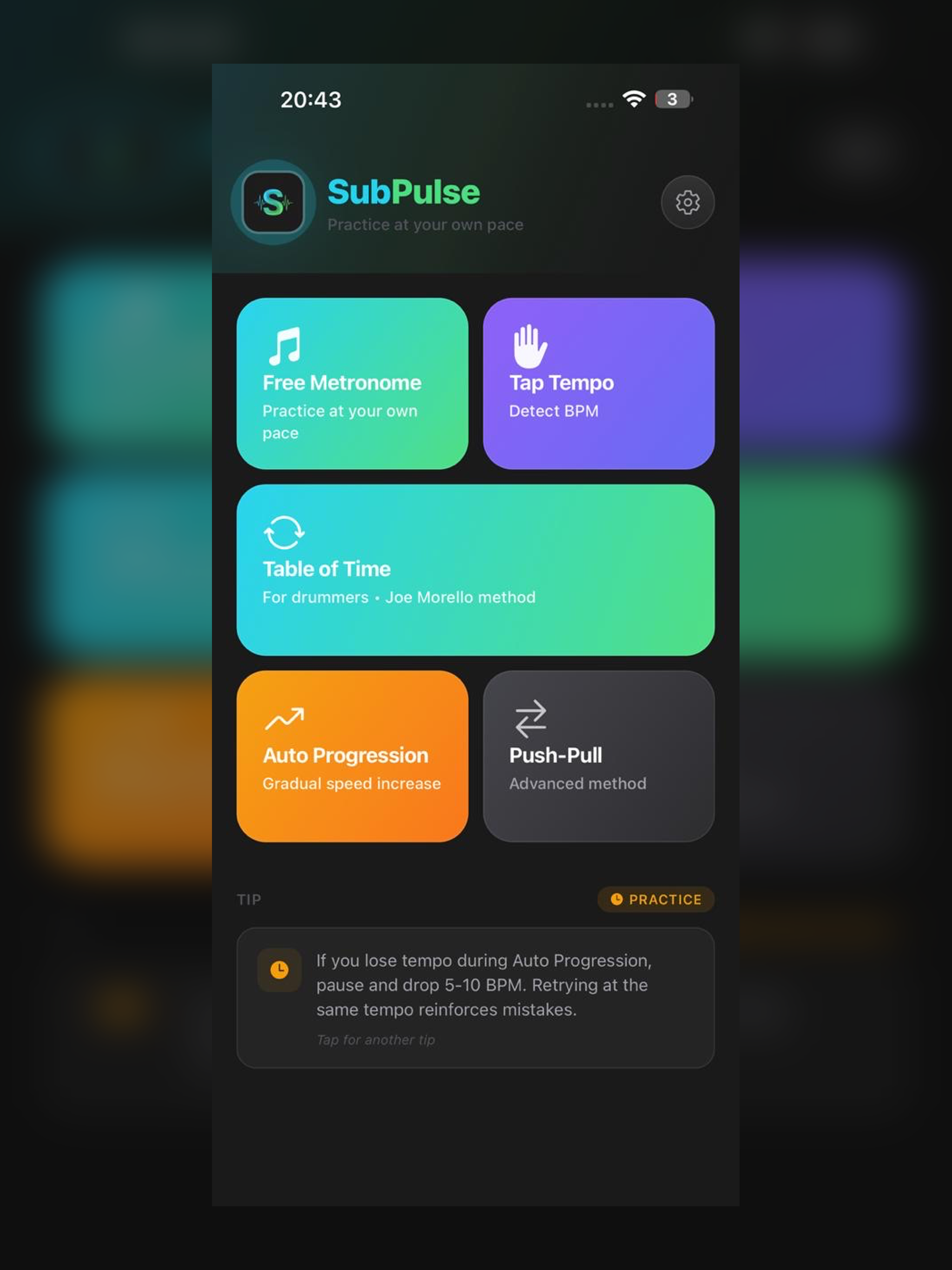 SubPulse Pro Metronome
