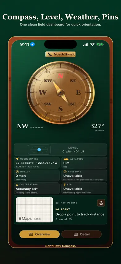 NorthHawk Compass screenshot 1