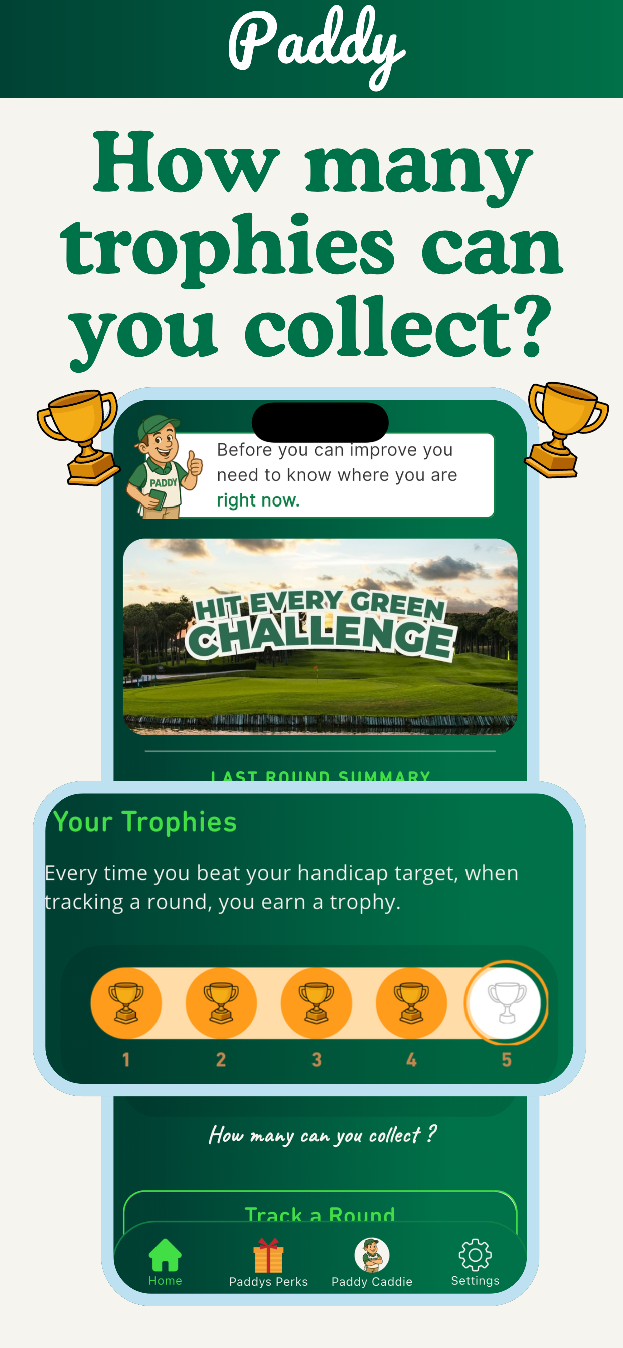 Paddy the Caddie Golf Yardages screenshot 6