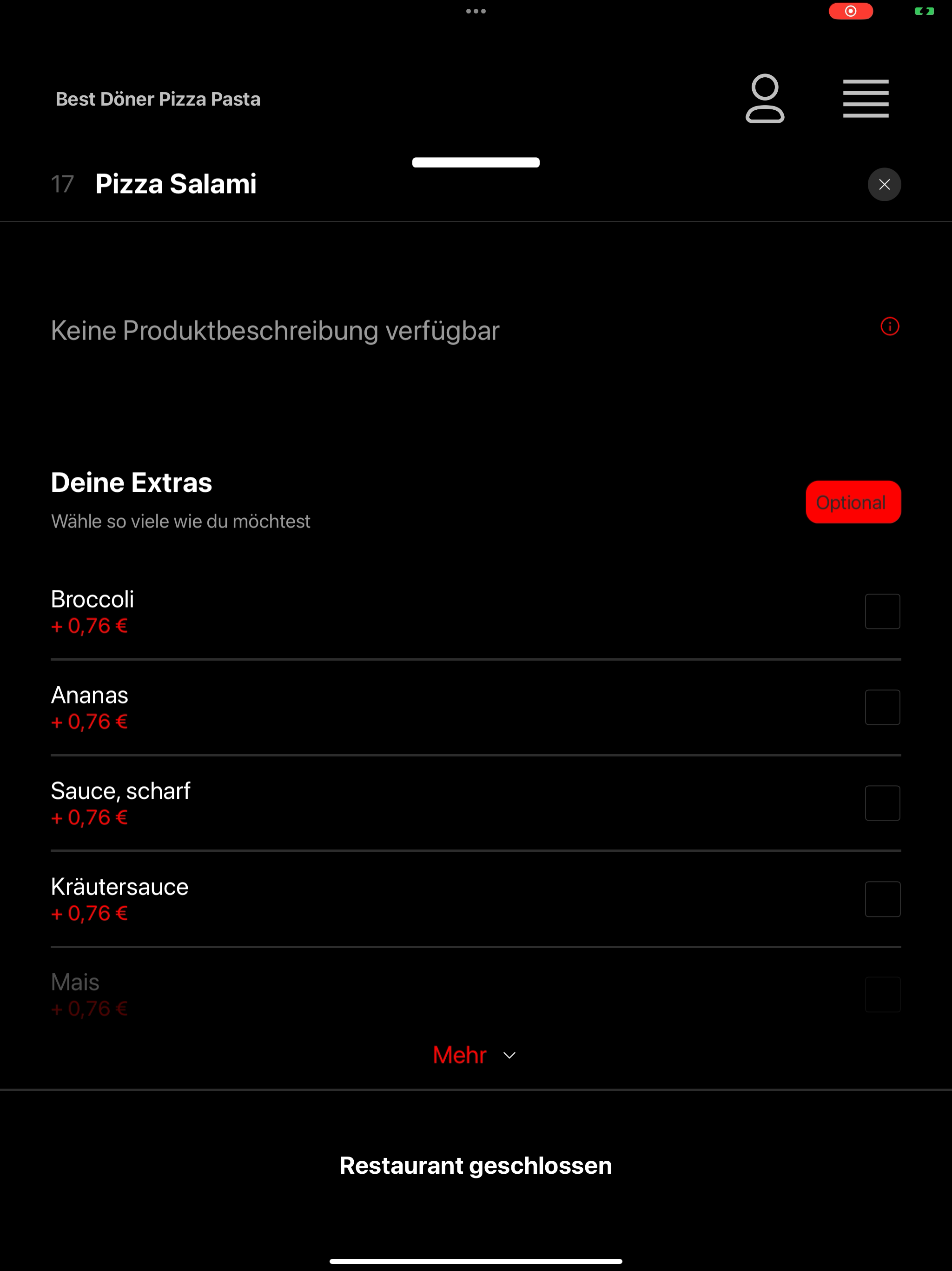 Best Döner Pizza Pasta screenshot 15