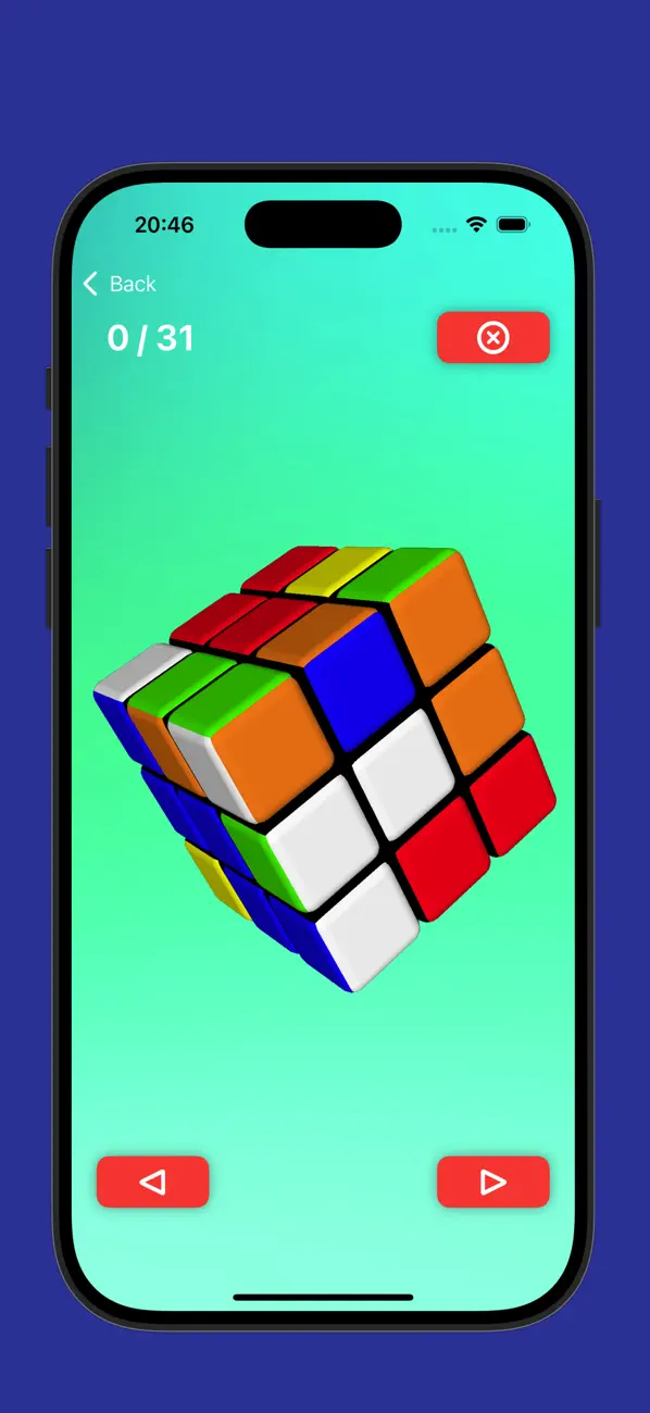 #2. Magic Cube algorithm Solver (iOS) بواسطة: 铸前 高