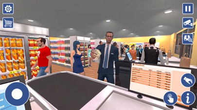 Supermarket Cashier Manager Screenshot