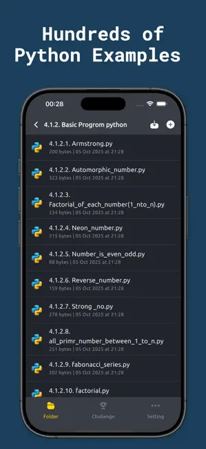 Python Coding Editor 3 IDE App iPhone screenshot 5