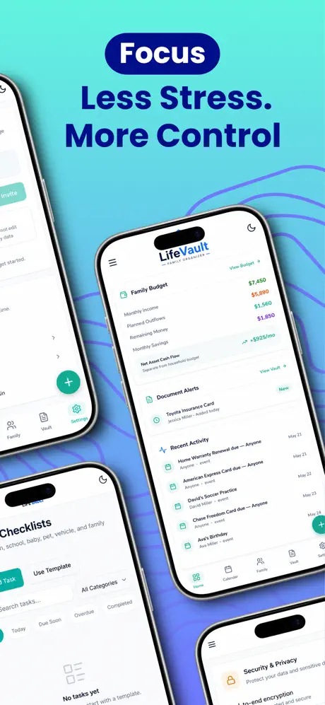 LifeVault Family‑App screenshot 2