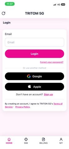 TRITOM 5G screenshot
