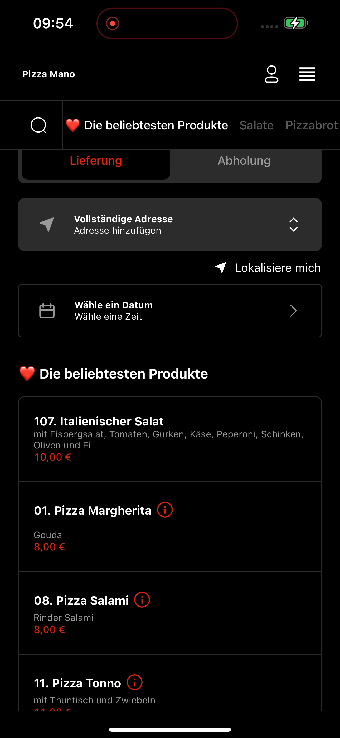Pizza Mano screenshot 3