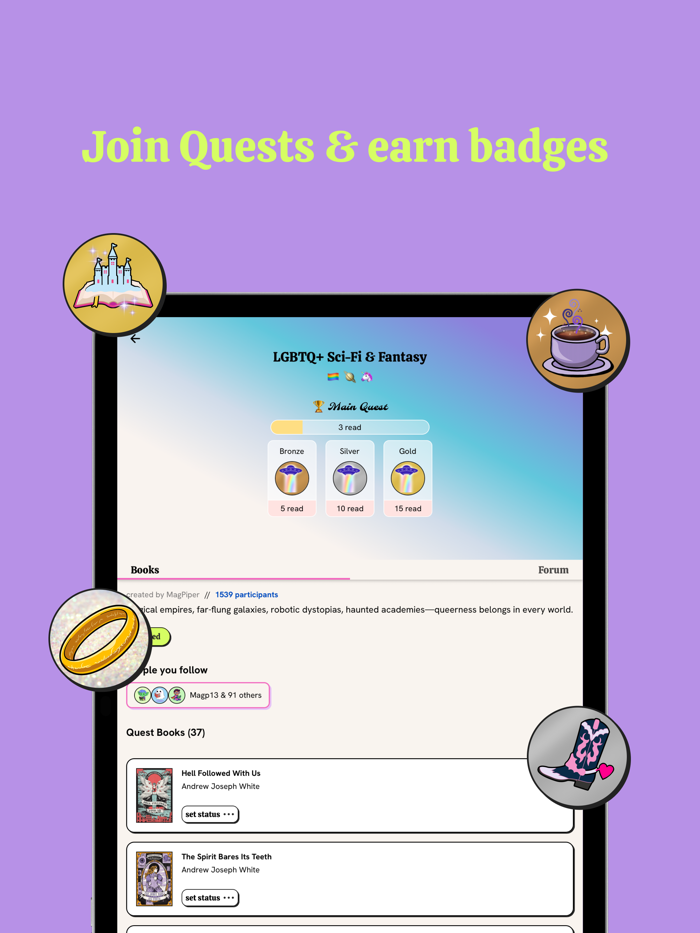 Pagebound Social Book Tracker