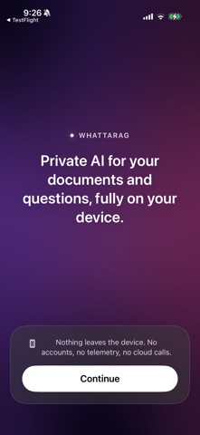 WhattaRAG screenshot