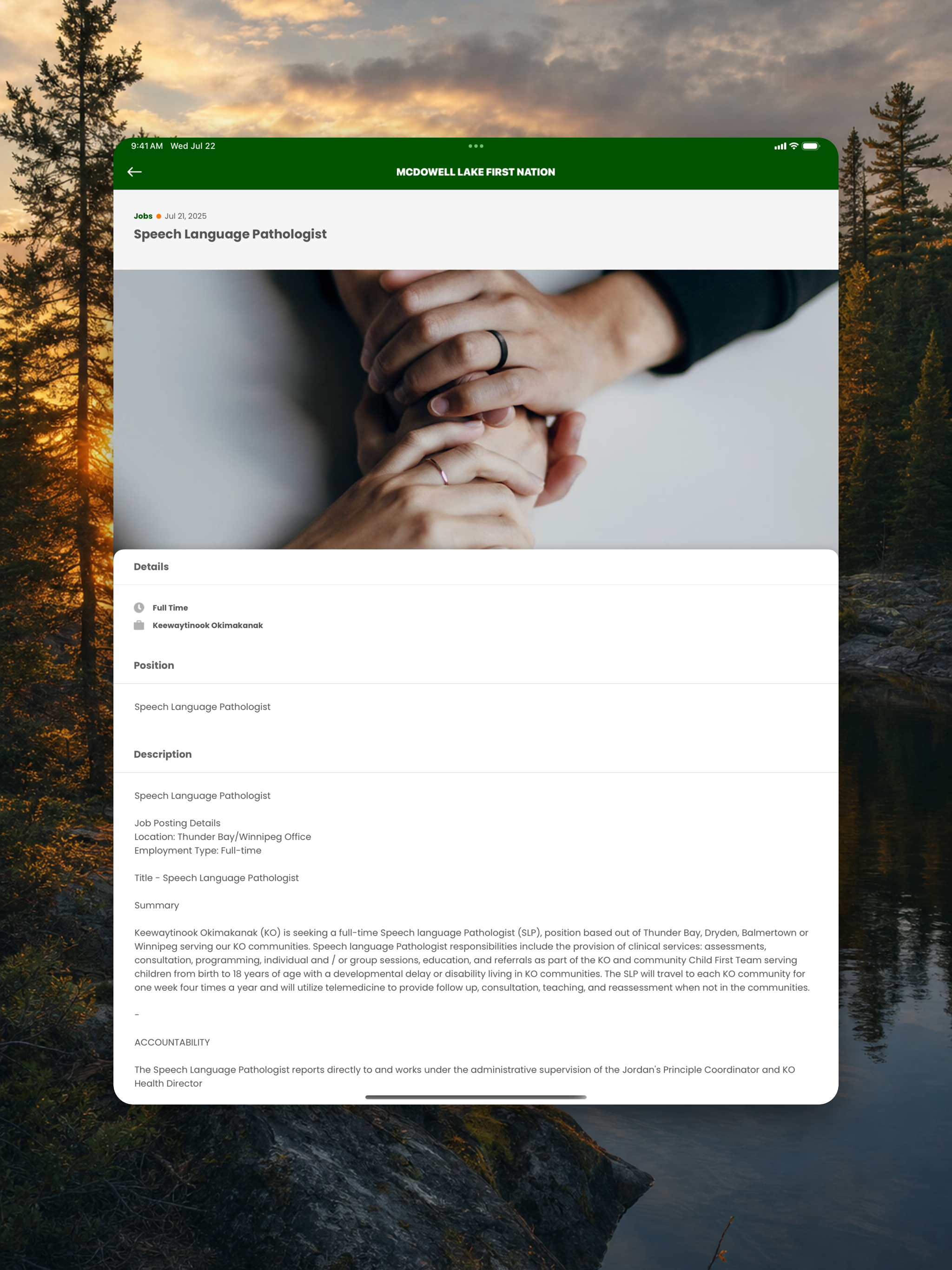 McDowell Lake First Nation screenshot 10