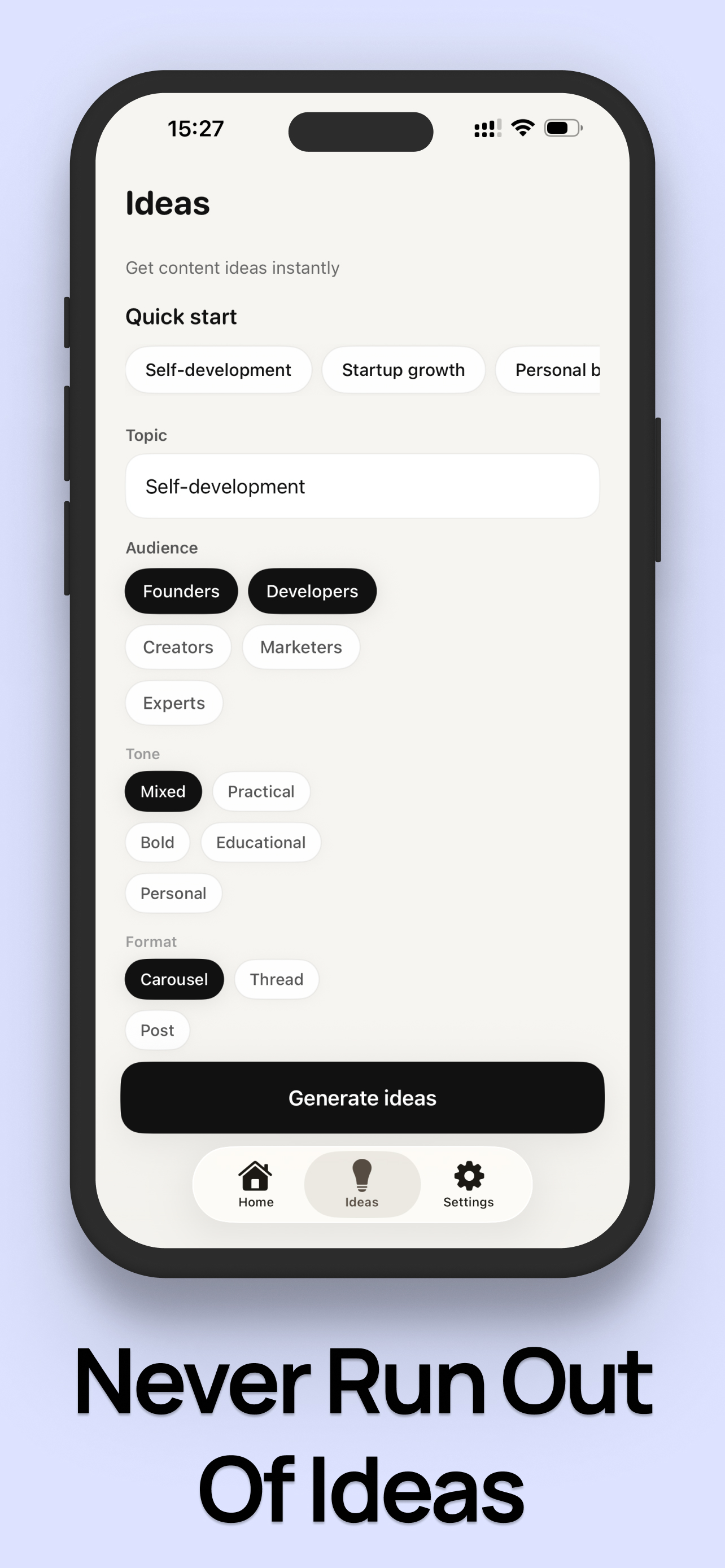 Draftly: Content Creator App