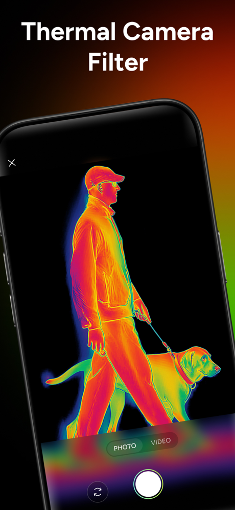 Thermal Camera Filter App screenshot 1