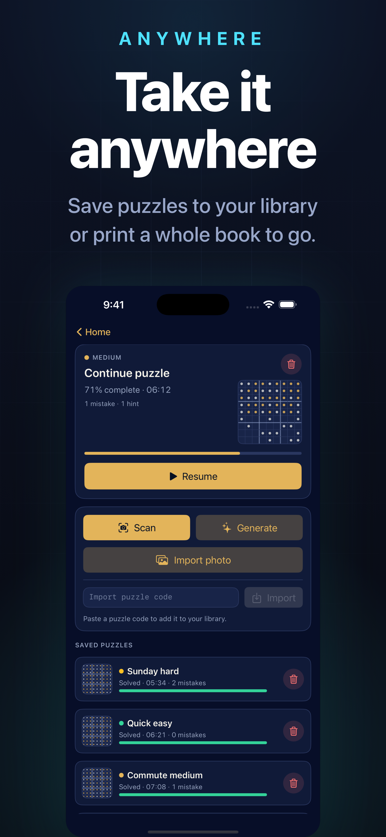 Puzzlesight - Sudoku AI screenshot 8