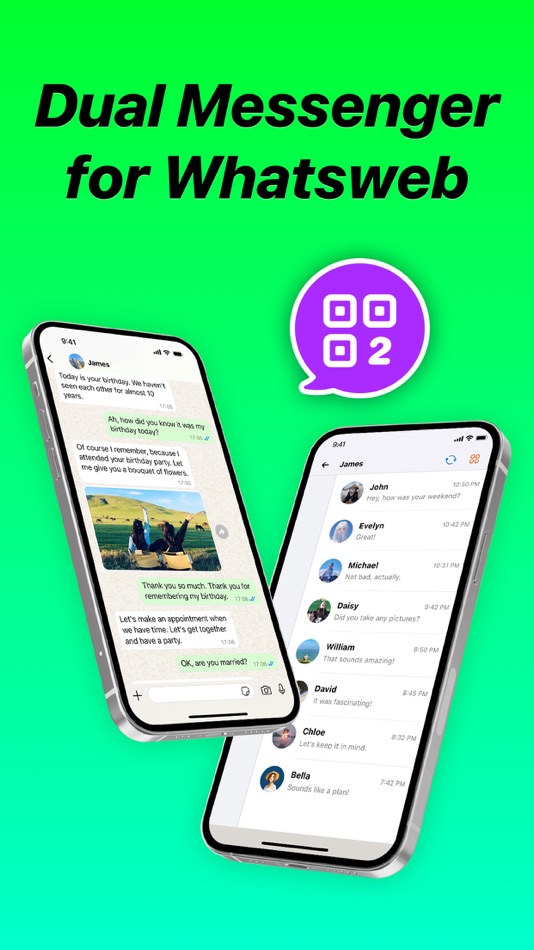 #1. Dual Messenger: Duo Web Clone (iOS) 게시자: 中华 阳