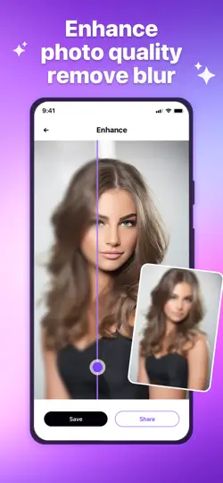 Captura de pantalla de PicsRoom - AI Photo Generator en iPhone 1