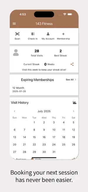 143 Fitness screenshot 2