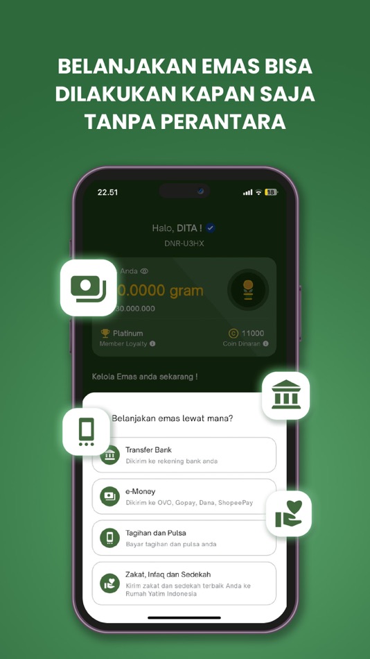 #4. Dinaran (iOS) 由: PT CIPTALINTANG AJI DANA
