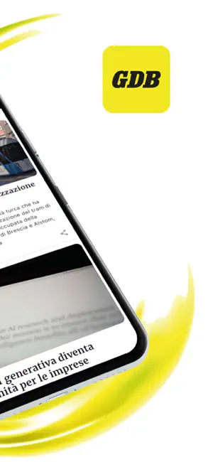 Giornale di Brescia GDB iPhone screenshot 2