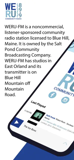WERU Community Radio App screenshot 1
