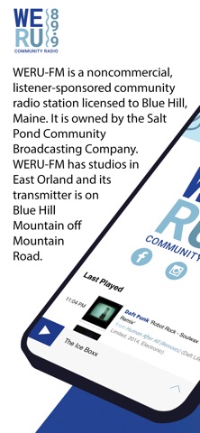 WERU Community Radio App app screenshot 1
