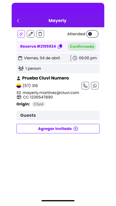 Cluvi Restaurantes Screenshot