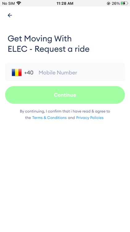 ELEC - Request a ride