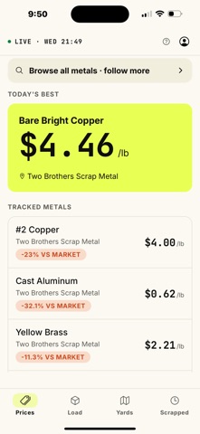 Scraplift iPhone screenshot