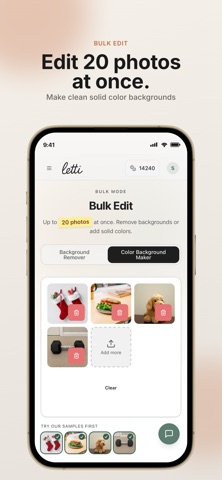 Letti - AI Photo Editor iPhone screenshot
