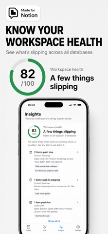 NoteChat: Analytics for Notion Screenshot 3 of 4