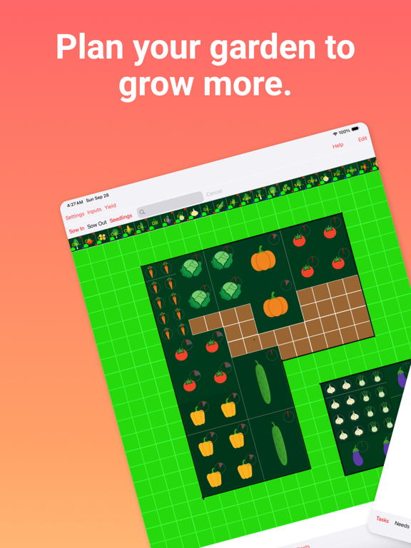 Productive Garden Pro app screenshot