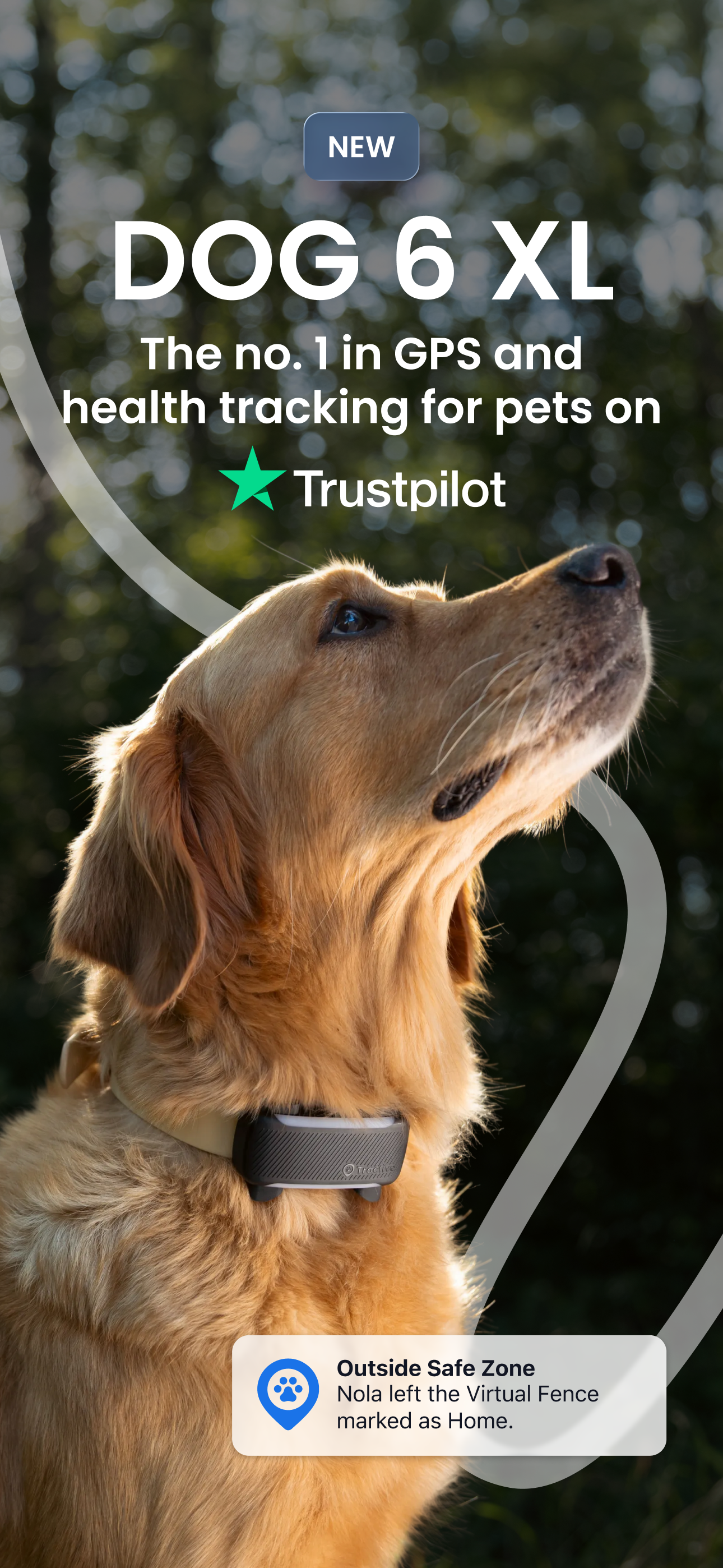 Tractive GPS for Dogs and Cats