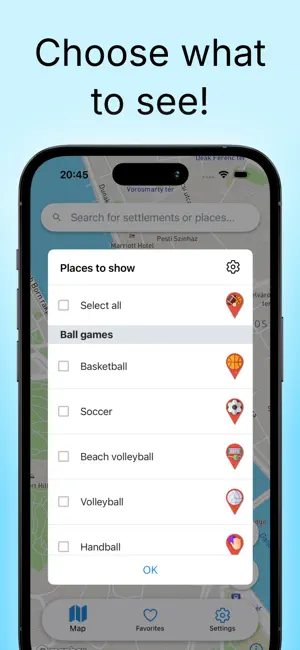 SportsMap Hungary screenshot 2
