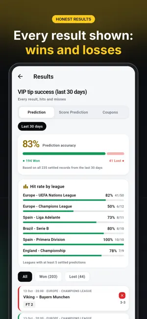 SureWinX Football Predictions screenshot 3