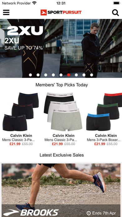 SportPursuit Screenshot