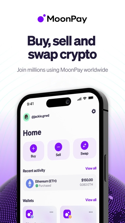 MoonPay: Buy Bitcoin, Ethereum