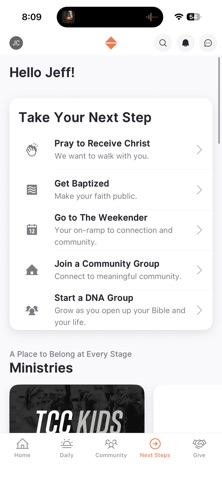 Two Cities Church App Screenshot 3 of 3