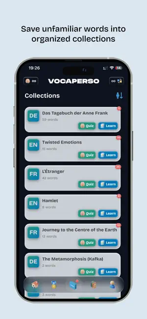 Vocaperso - Books & Vocabulary screenshot 4